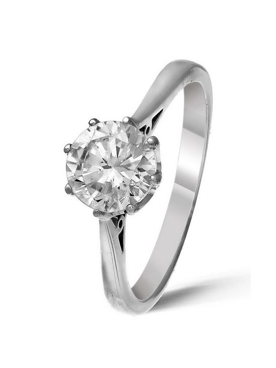 front image of love-diamond-18-carat-white-gold-1-carat-brilliant-cut-diamond-solitaire-ring