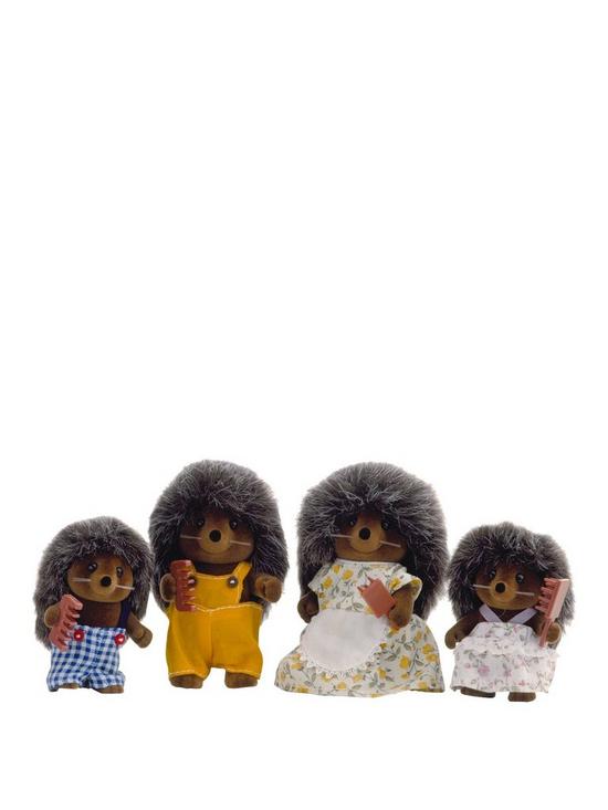 front image of sylvanian-families-hedgehog-family