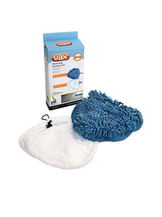 front image of vax-steam-mop-cleaning-pads-x4