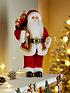  image of very-home-traditional-standing-santa-christmas-decoration