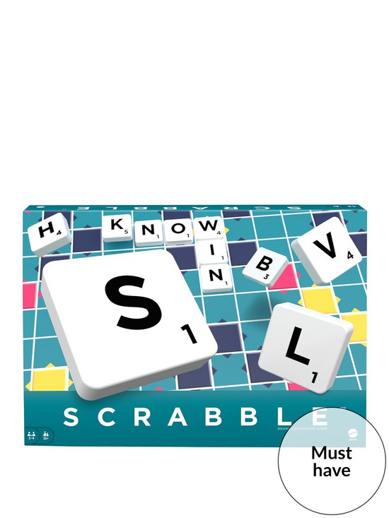 front image of mattel-scrabble-original-family-boardnbspgame