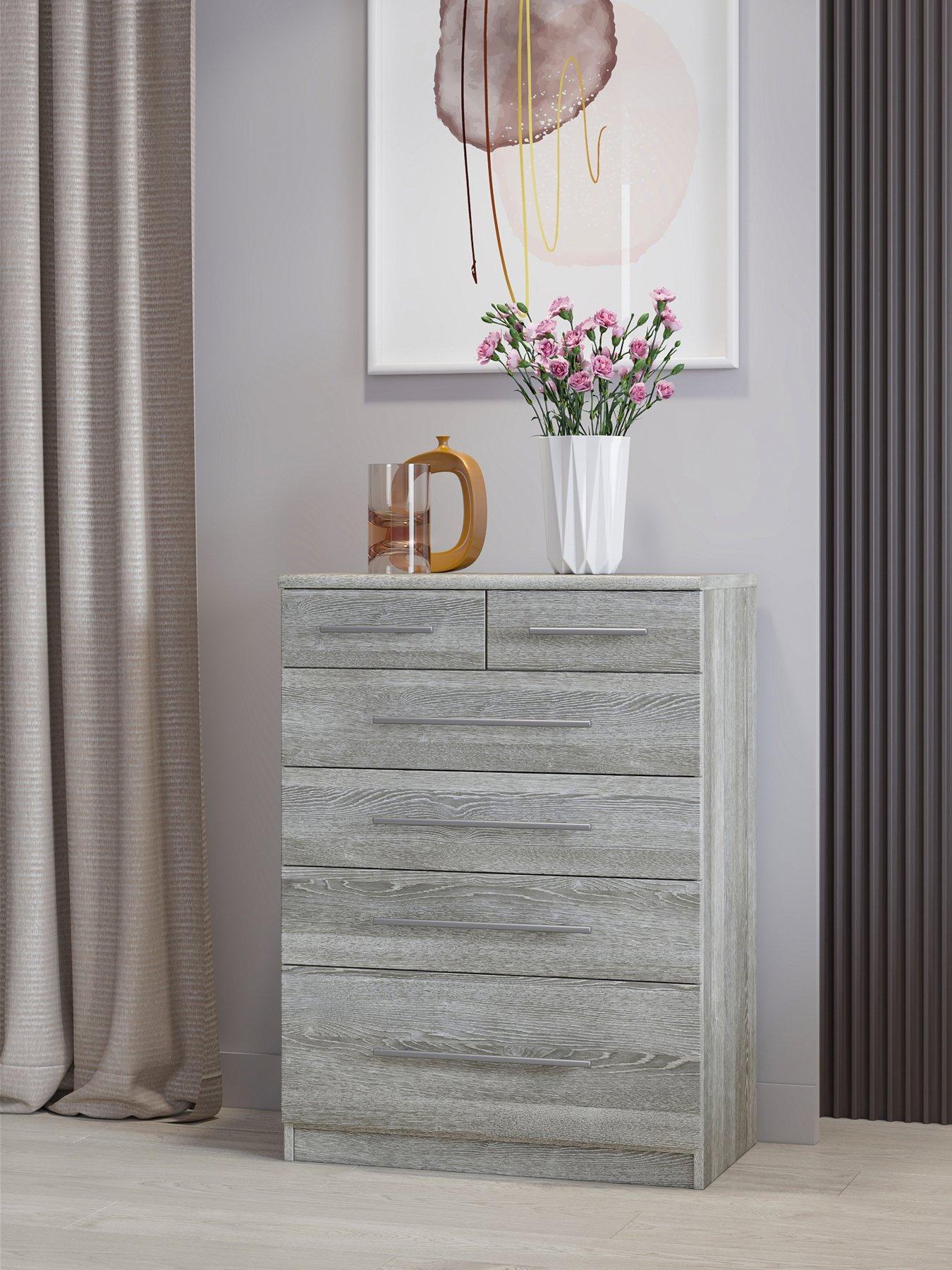 Very Home Home Essentials Prague 4 + 2 Graduated Chest of Drawers