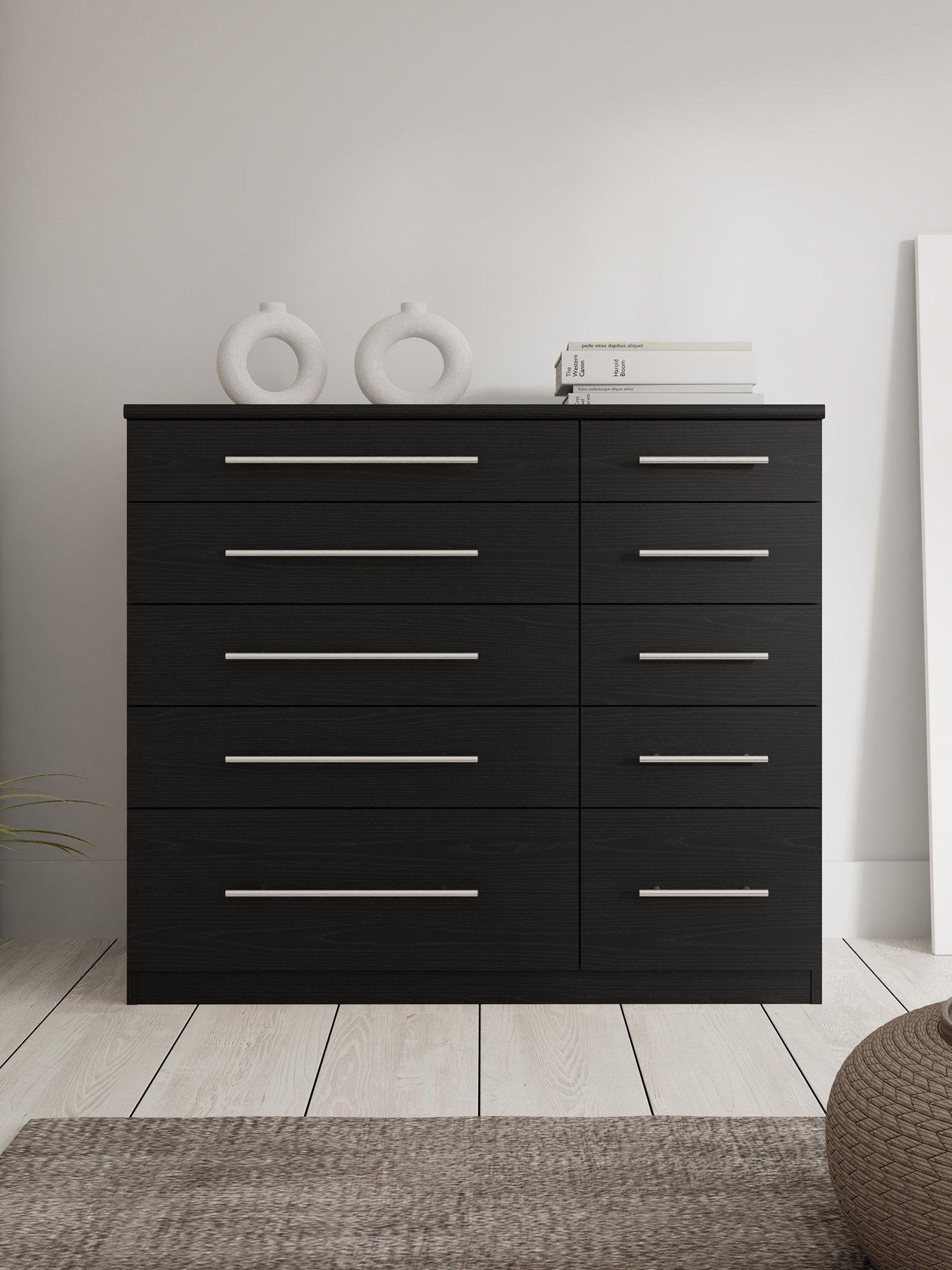 Very Home Home Essentials - Prague 5 + 5 Graduated Chest of Drawers - FSC® Certified