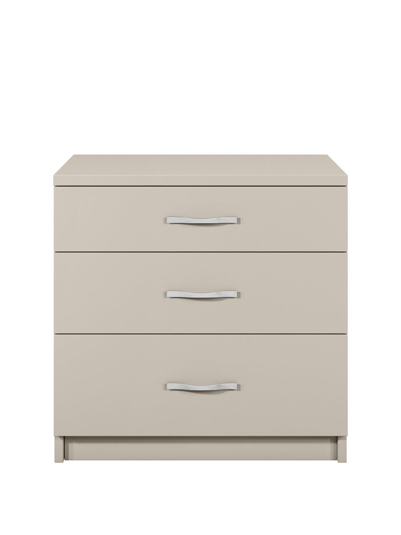 Peru 3 Drawer Bedside Cabinet Littlewoods Com