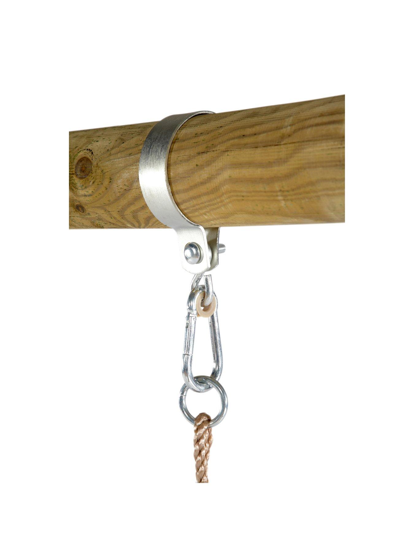Image 4 of 6 of Plum Marmoset Wooden Garden Swing Set