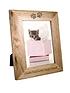  image of the-personalised-memento-company-personalised-6x4-pet-print-wooden-photo-frame