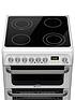  image of hotpoint-hue61ps-ceramic-double-oven-cooker