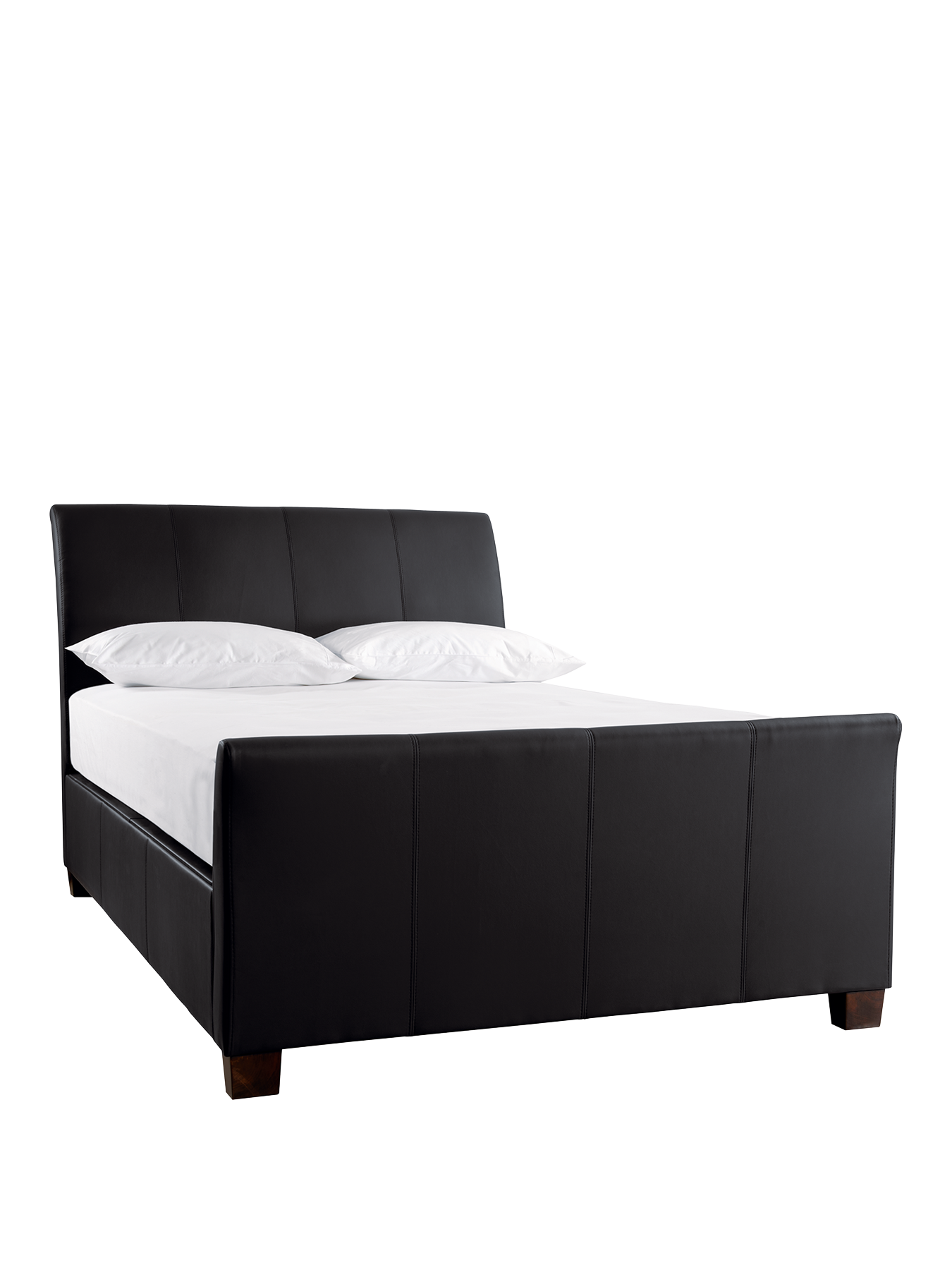Idaho Leather Lift Up Bed Frame With Optional Mattress And Next