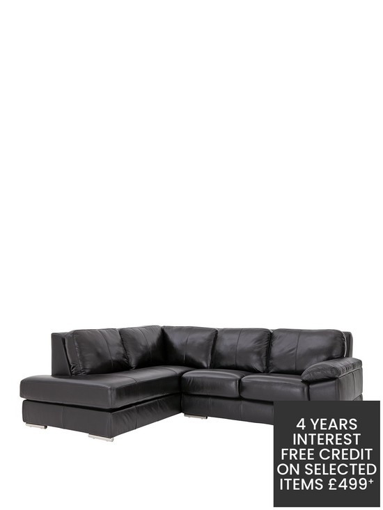 front image of primo-italian-leather-left-hand-corner-chaise-sofa