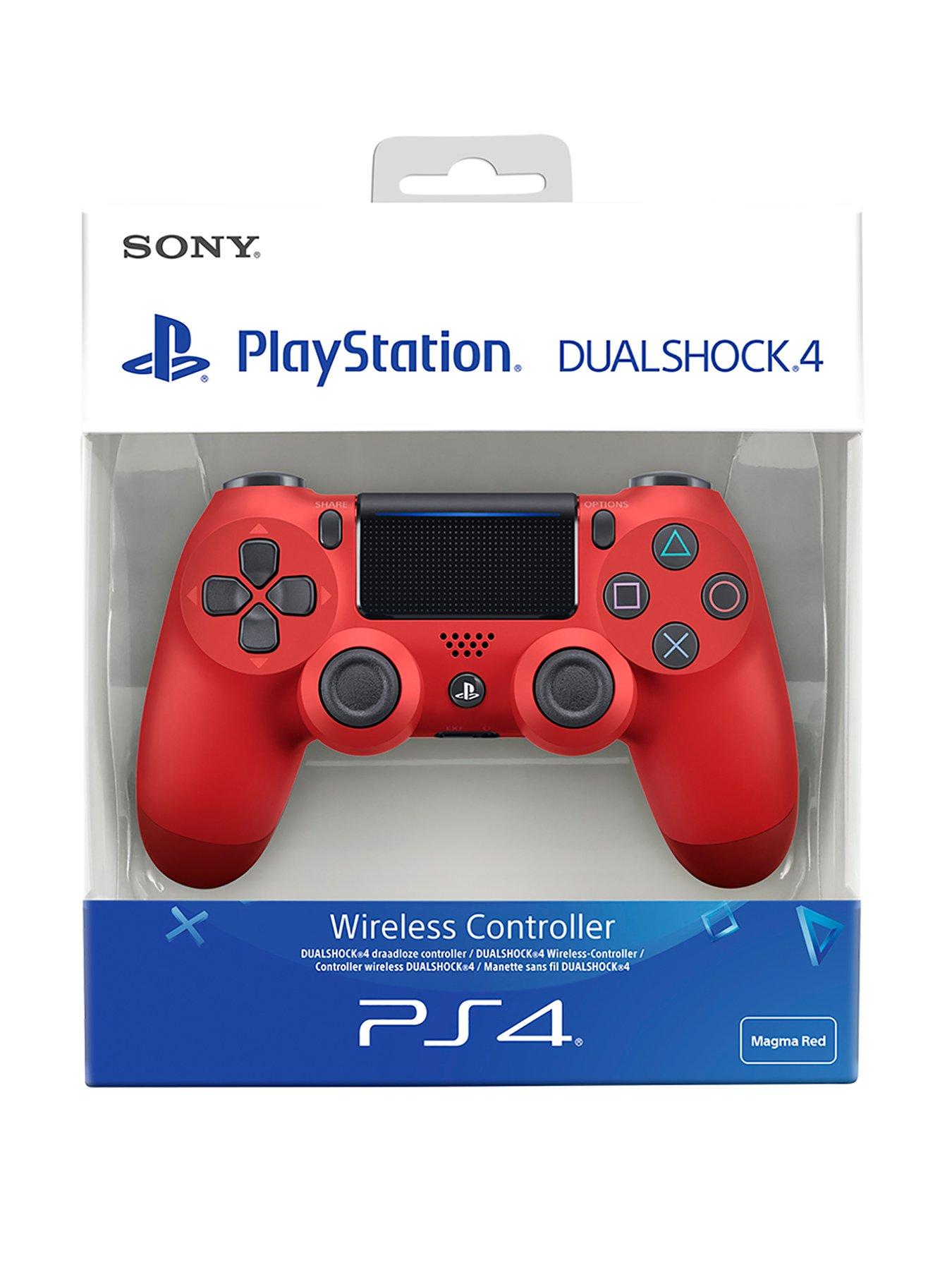 Playstation 4 DualShock 4 Wireless Controller V2 - Magma Red