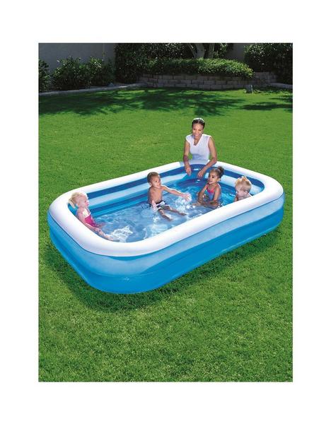 bestway-blue-rectangular-family-pool