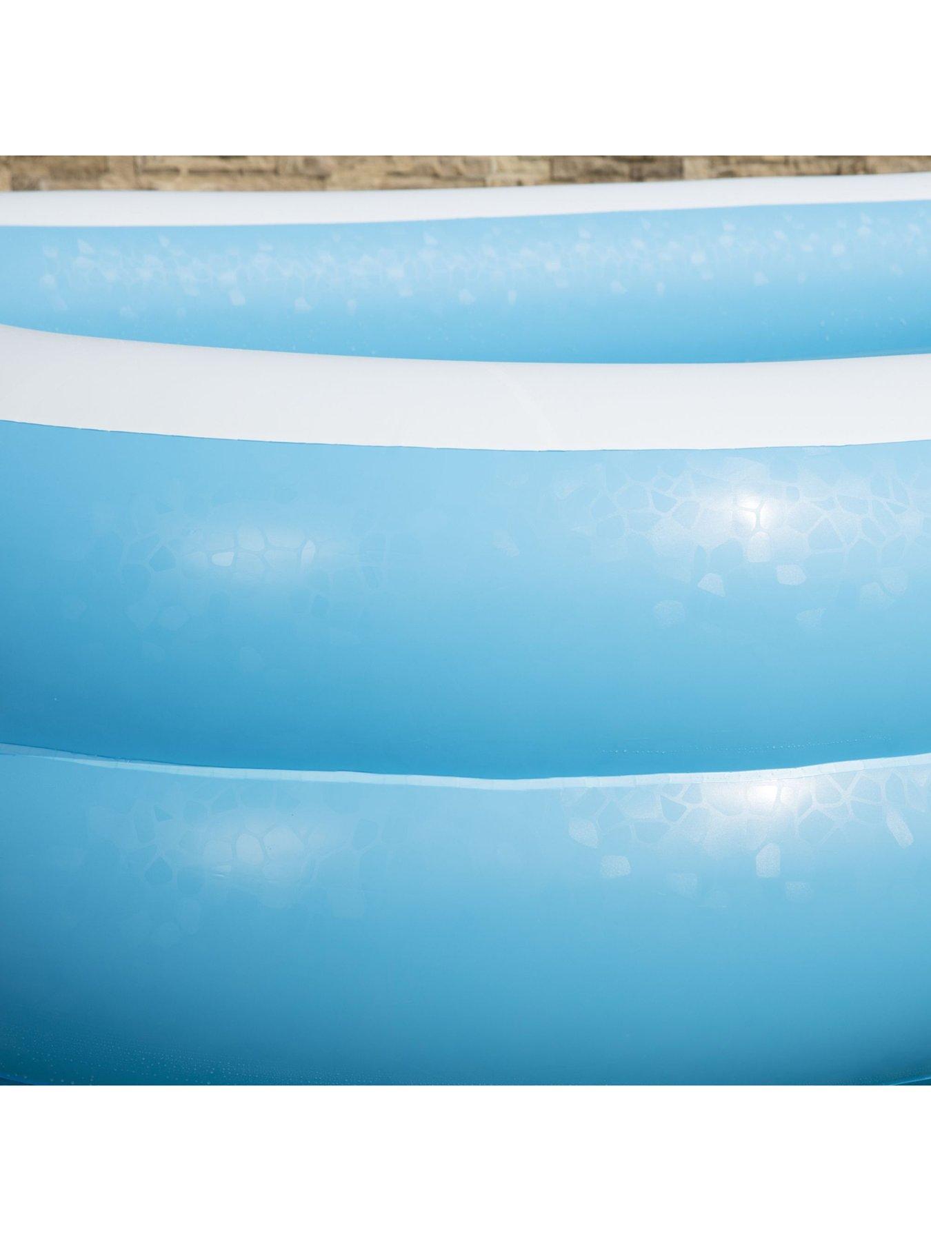  image of bestway-blue-rectangular-family-pool
