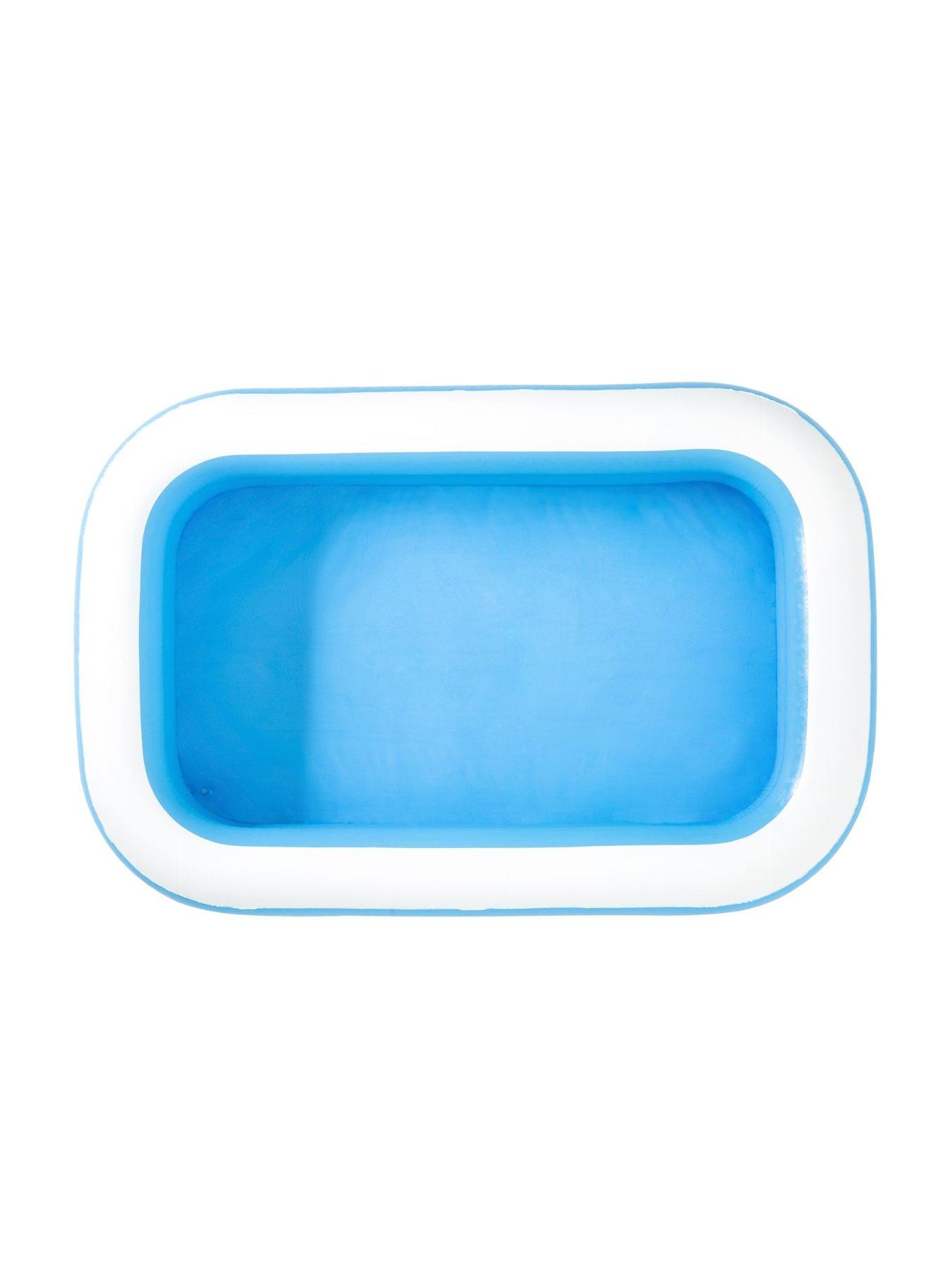  image of bestway-blue-rectangular-family-pool