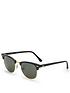  image of ray-ban-clubmaster-sunglasses-black