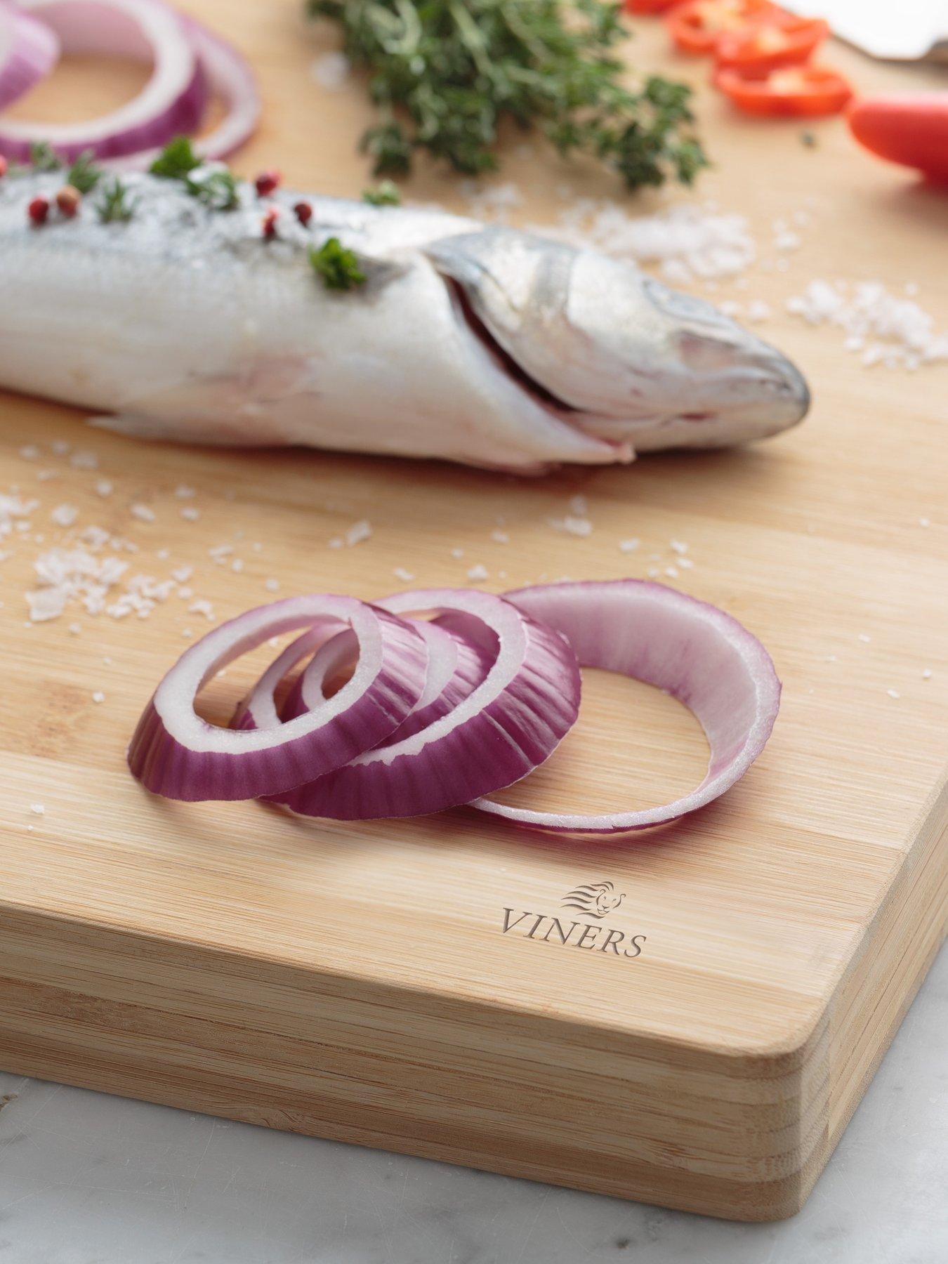  image of viners-37cm-square-bamboo-butchers-block