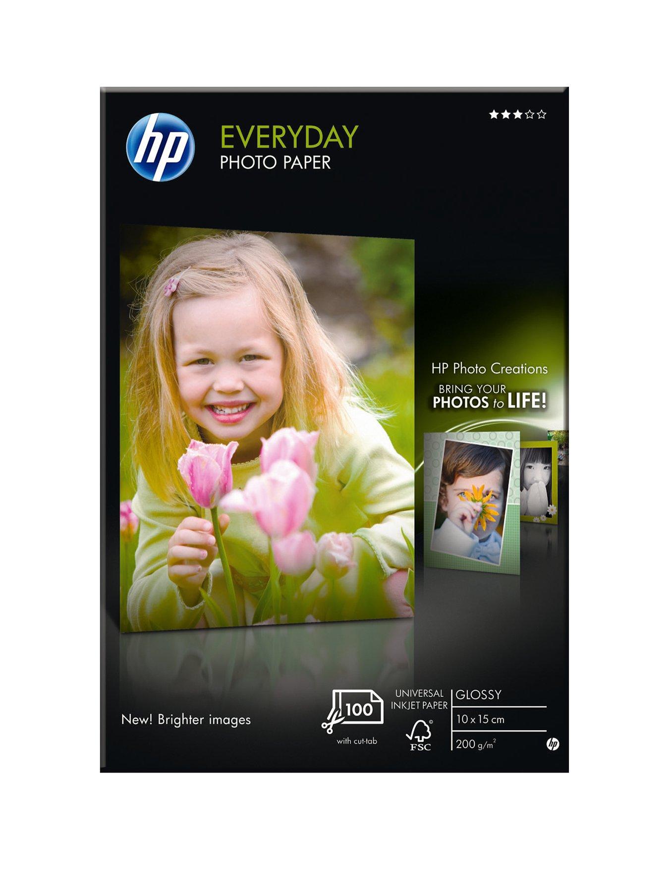 undefined Everyday Glossy Photo Paper - 100 sheet /10 x 15 cm (CR757A)