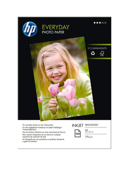 front image of hp-everyday-glossy-photo-paper-100-sheetnbsp-a4210-x-297-mm-q2510a