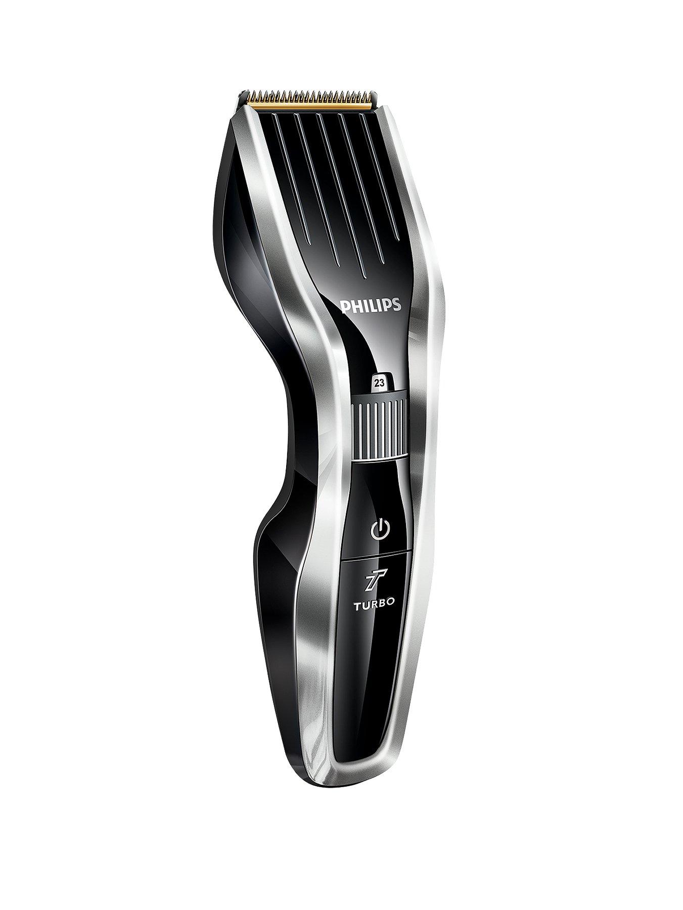 philips series 5000 hair clipper with titanium blades including beard and hair combs