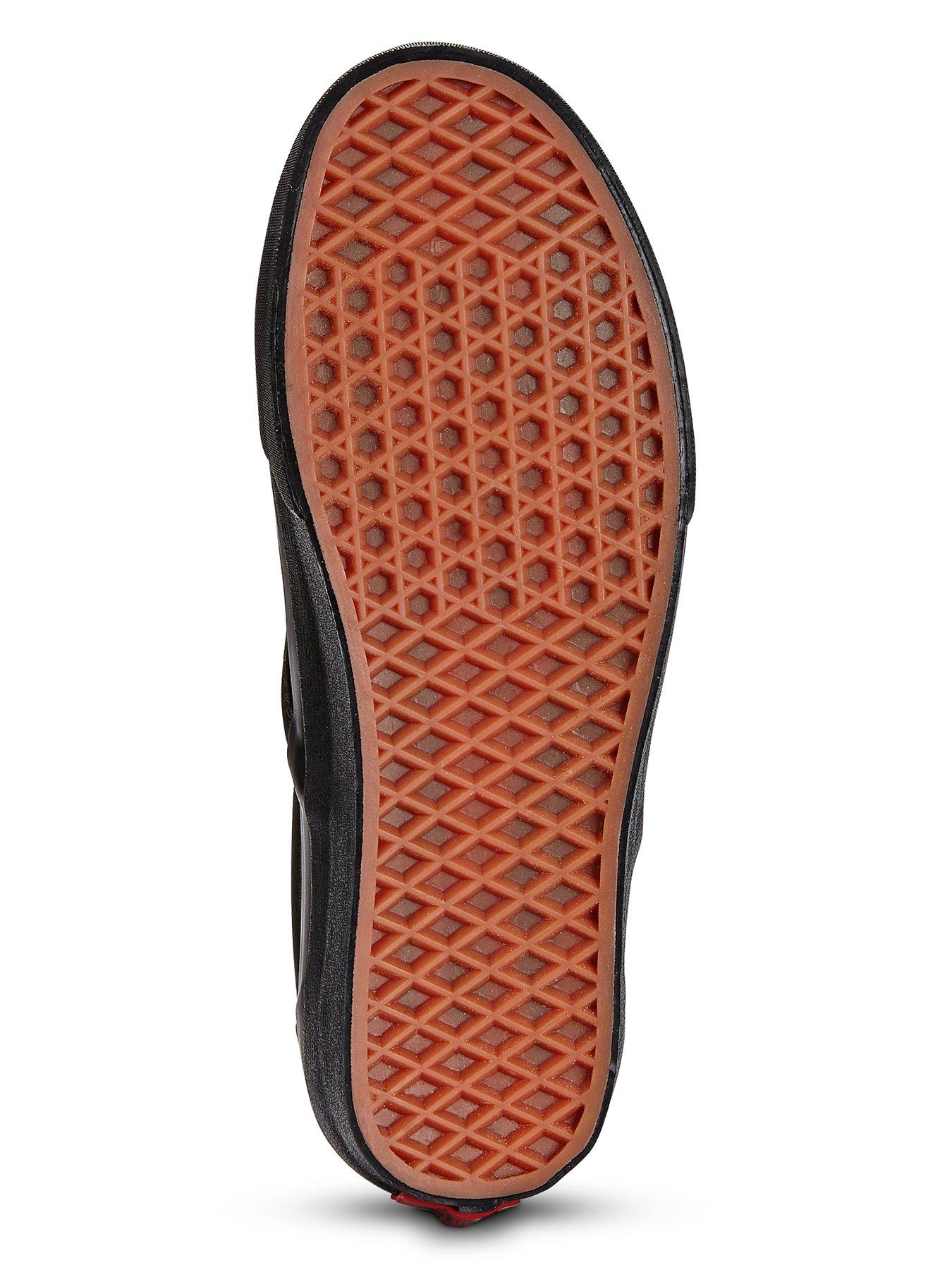 Vans Classic Slip-On Plimsolls Black/Black Littlewoods