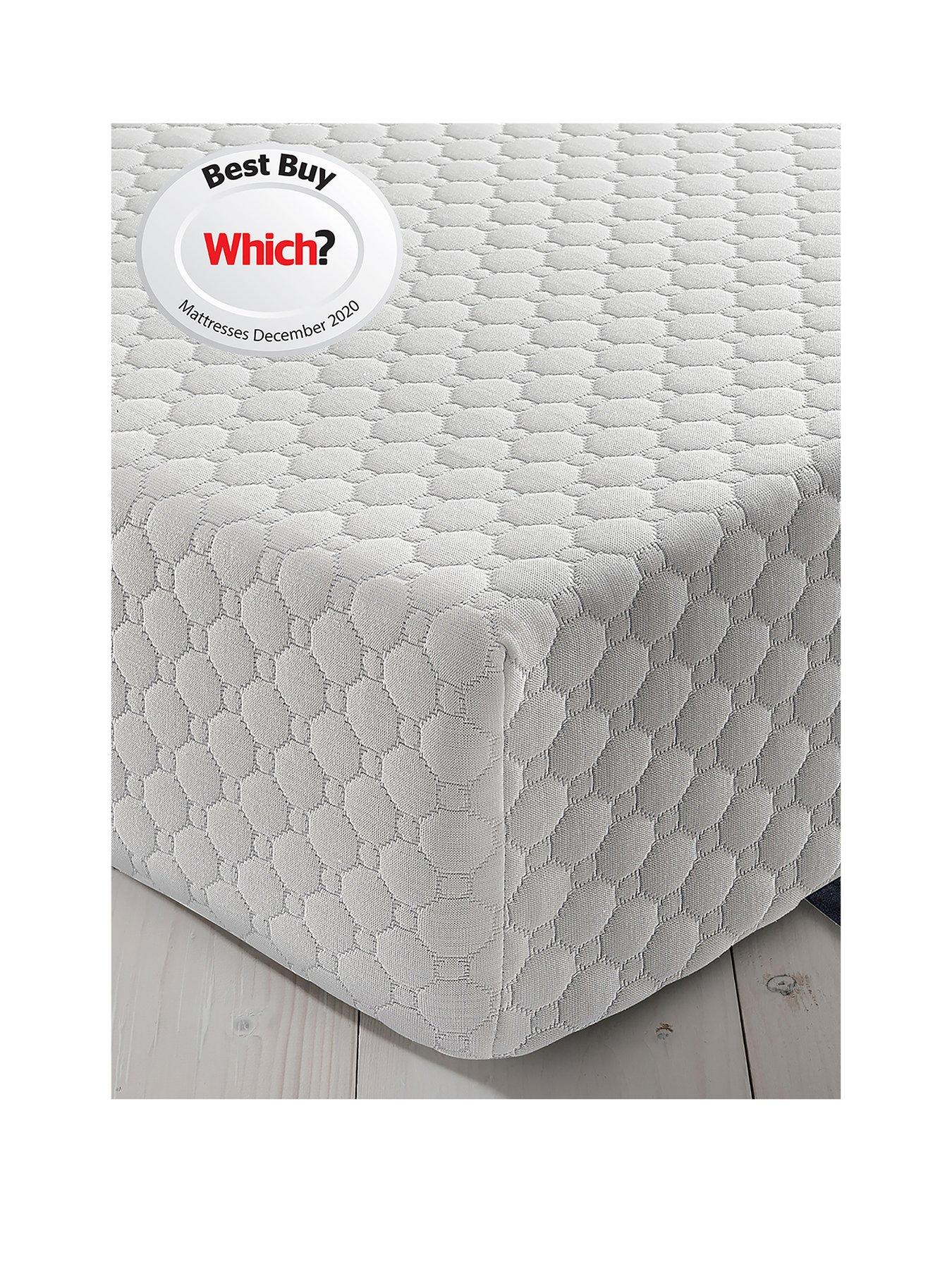 Silentnight 7 Zone Memory Foam Rolled Mattress Medium Firm