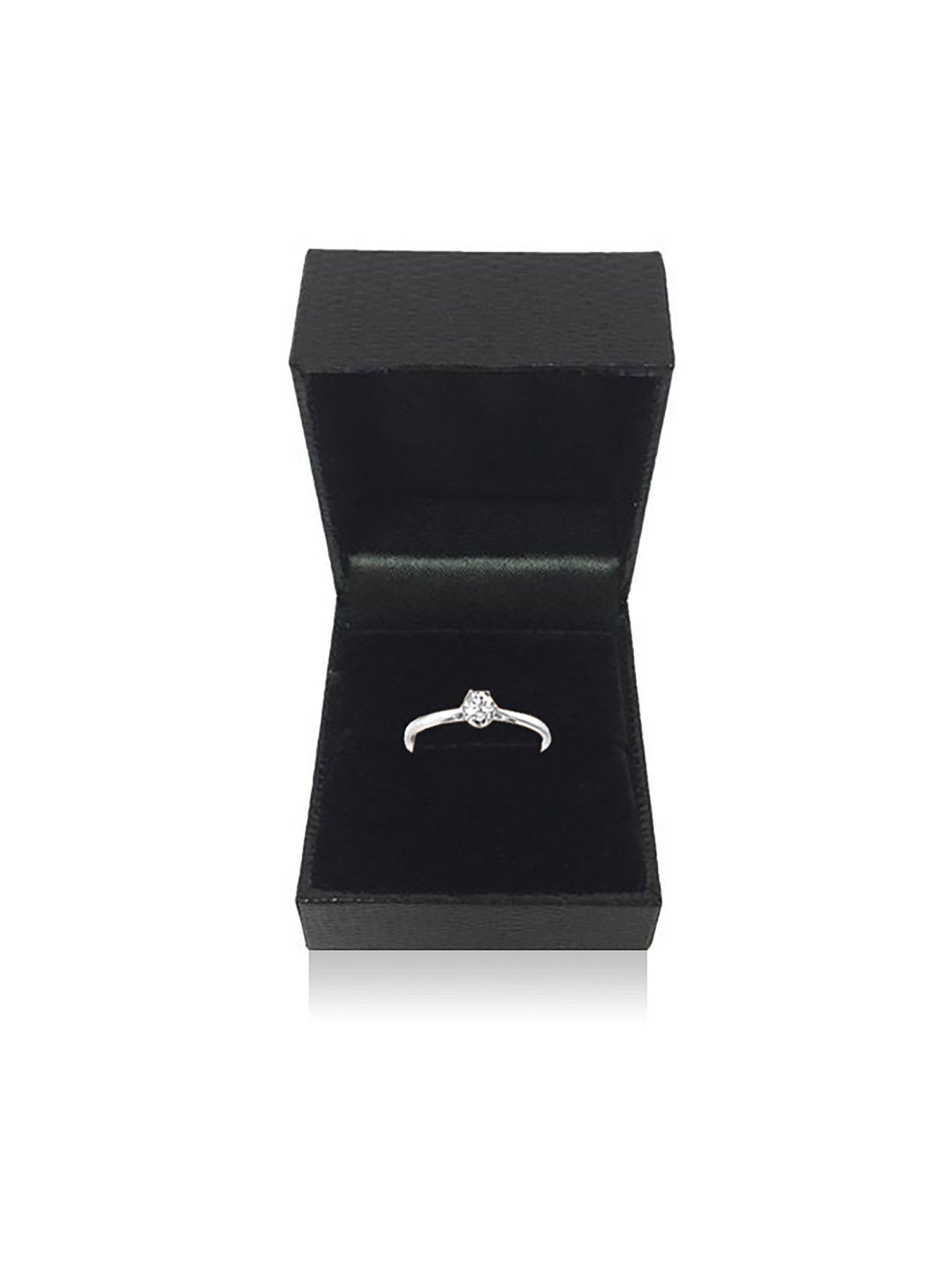 Image 5 of 5 of Love DIAMOND 9 Carat White Gold 25pt Diamond Solitaire Ring