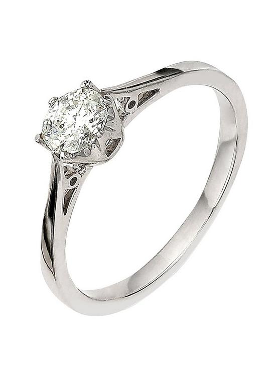 front image of love-diamond-9-carat-white-gold-50pt-diamond-solitaire-ring