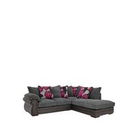 Andorra Right Hand Single Arm Corner Chaise Sofa Littlewoods