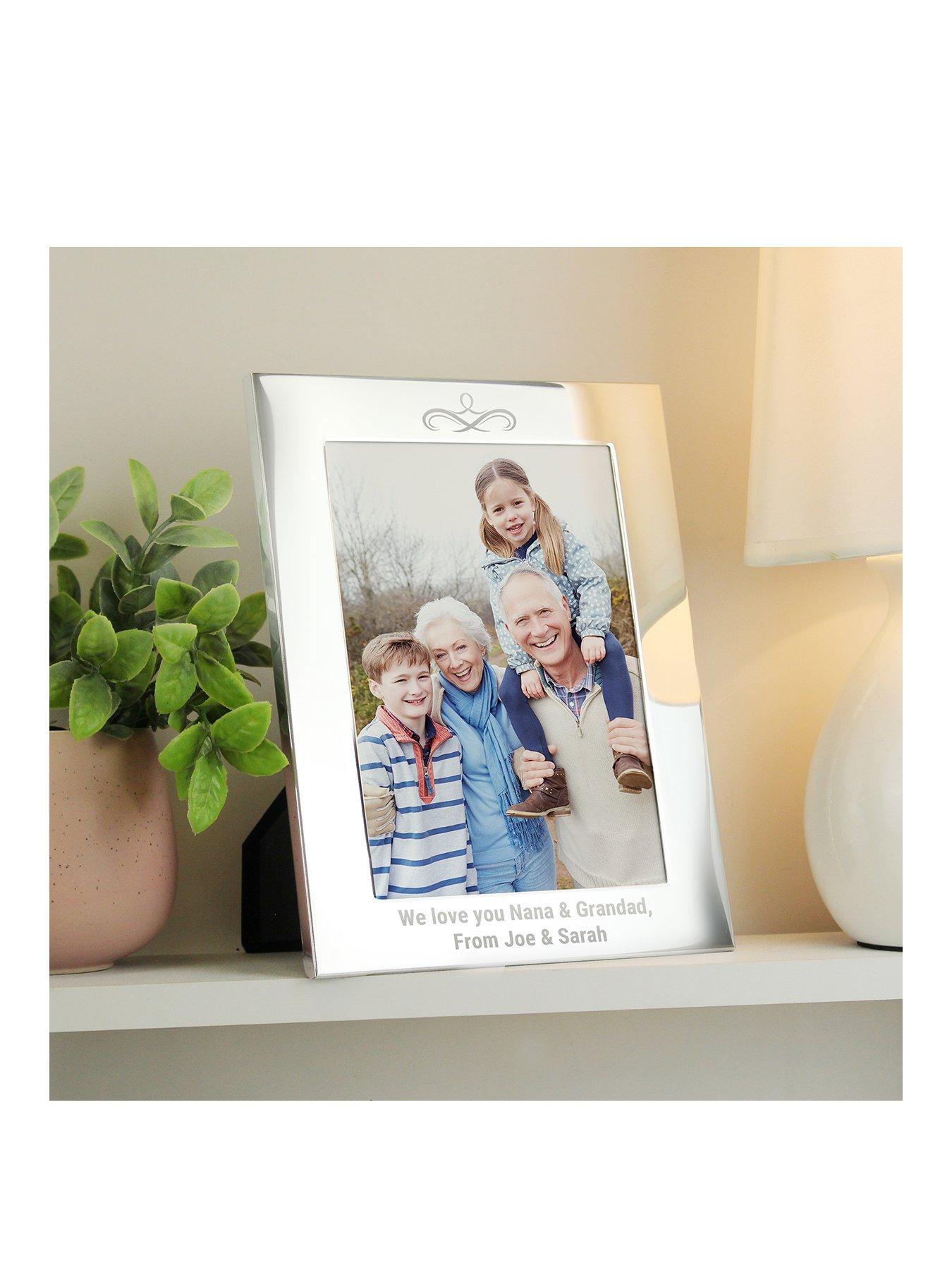 The Personalised Memento Company Personalised Silver Photo Frame
