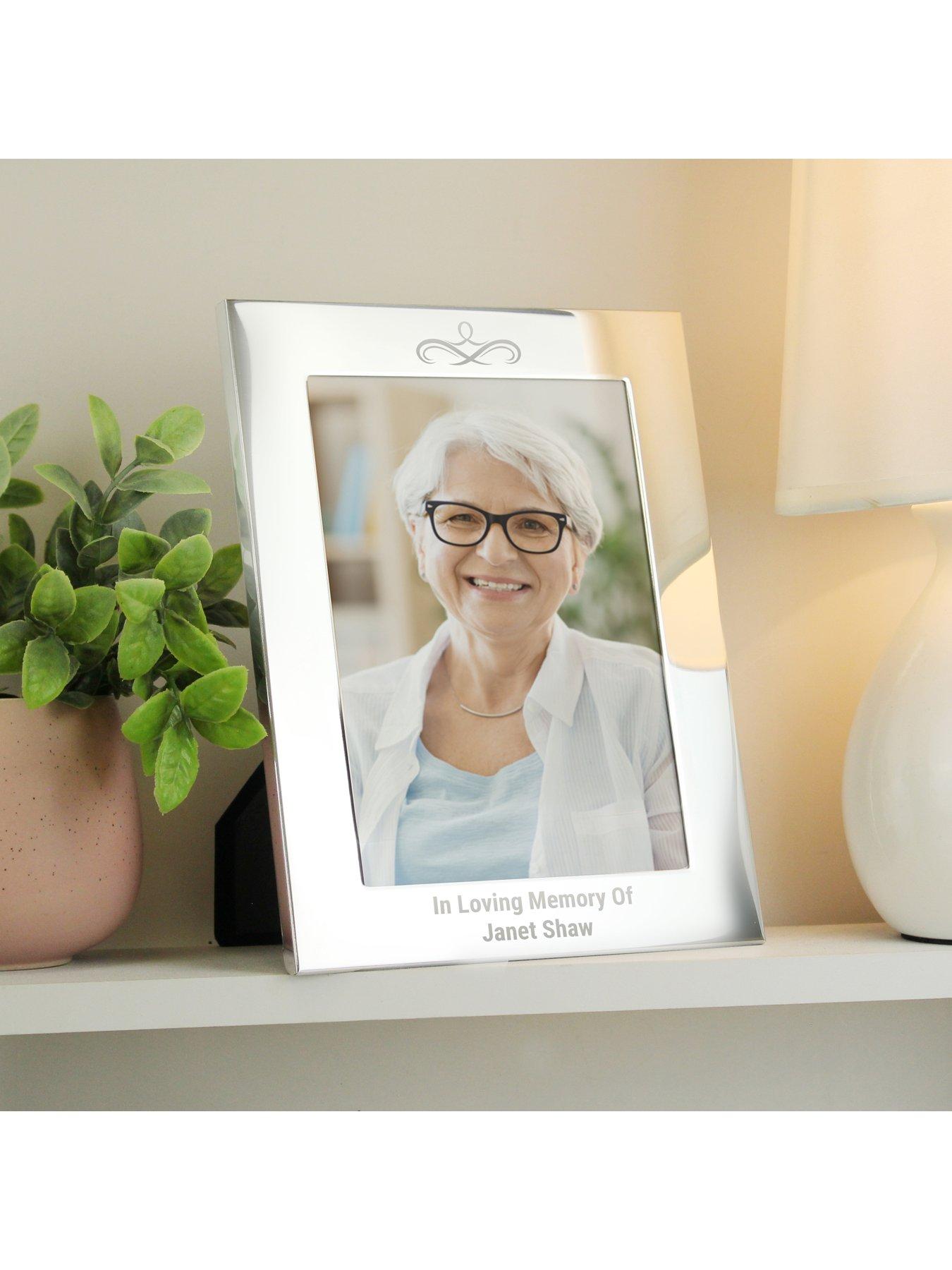  image of the-personalised-memento-company-personalised-silver-photo-frame