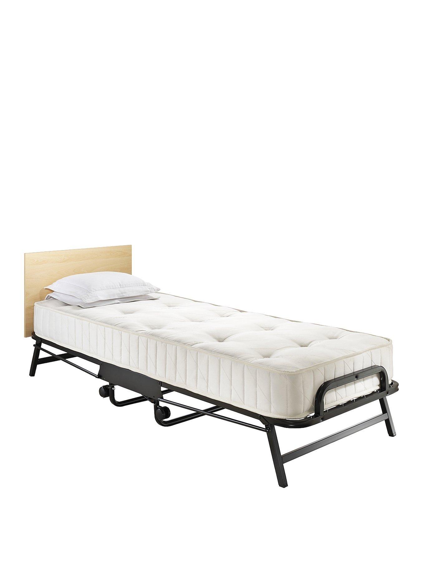Jaybe Crown Premier Folding Bed with Deep Sprung Mattress - Single