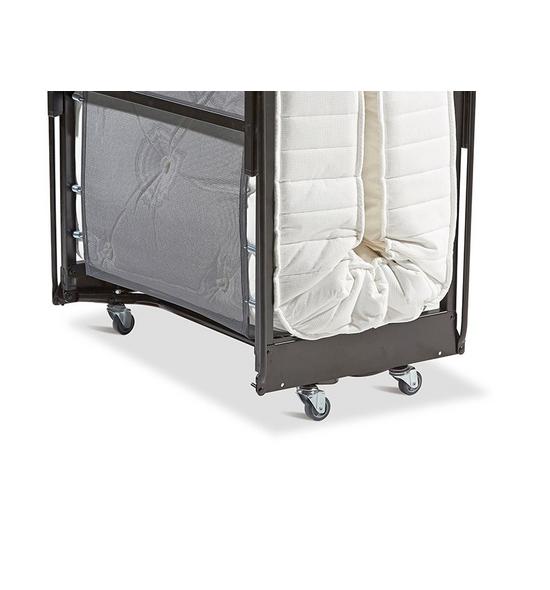 back image of jaybe-crown-premier-folding-bed-with-deep-sprung-mattress-single
