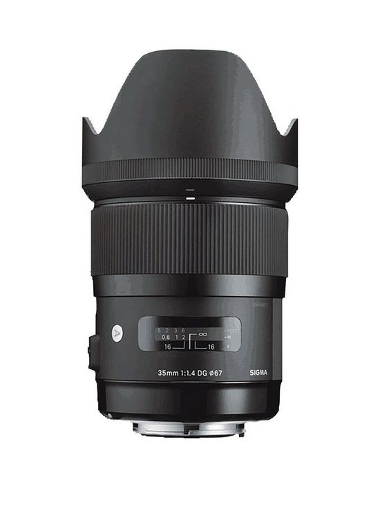 front image of sigma-35mm-f14-dg-a-series-lens-canon-fit