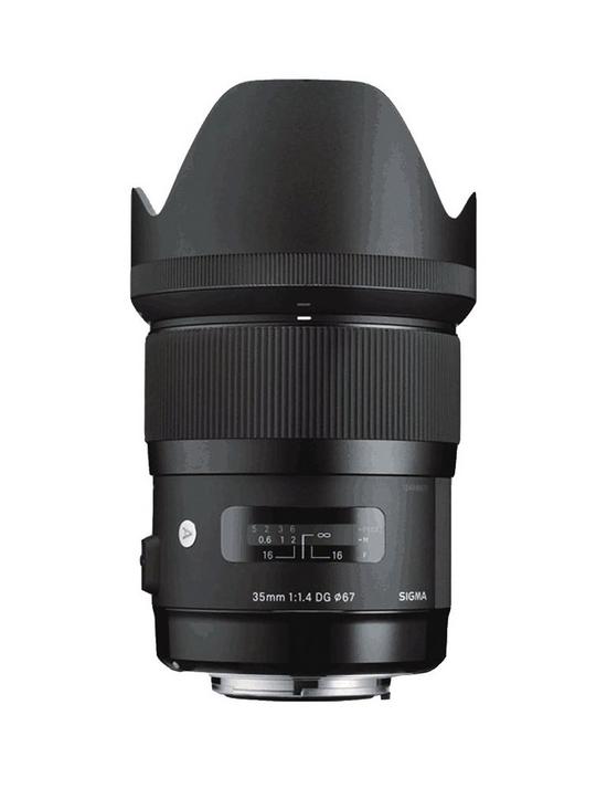 front image of sigma-35mm-f14-dg-a-series-lens-nikon-fit