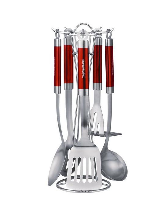 front image of morphy-richards-tool-set-5-piece-red