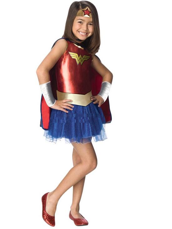 front image of wonder-woman-childs-costume
