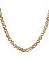  image of love-gold-9-carat-gold-18-inch-belcher-chain