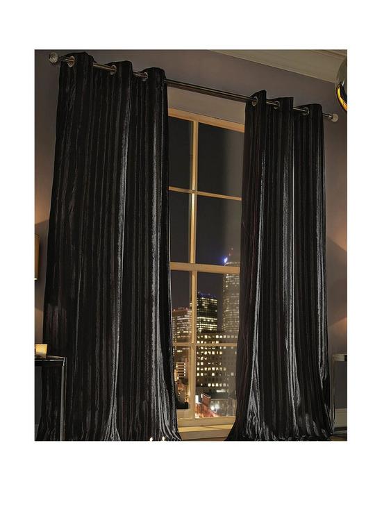 stillFront image of kylie-minogue-iliana-lined-eyelet-curtains