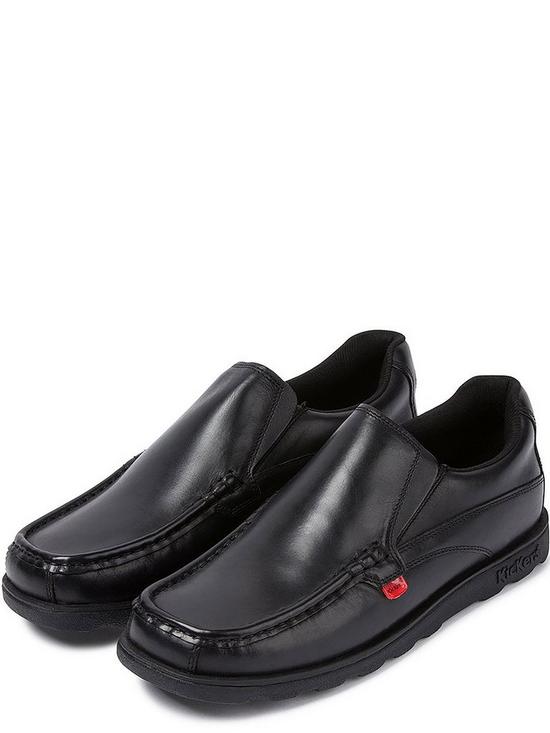 back image of kickers-fragma-mens-slip-on-shoes