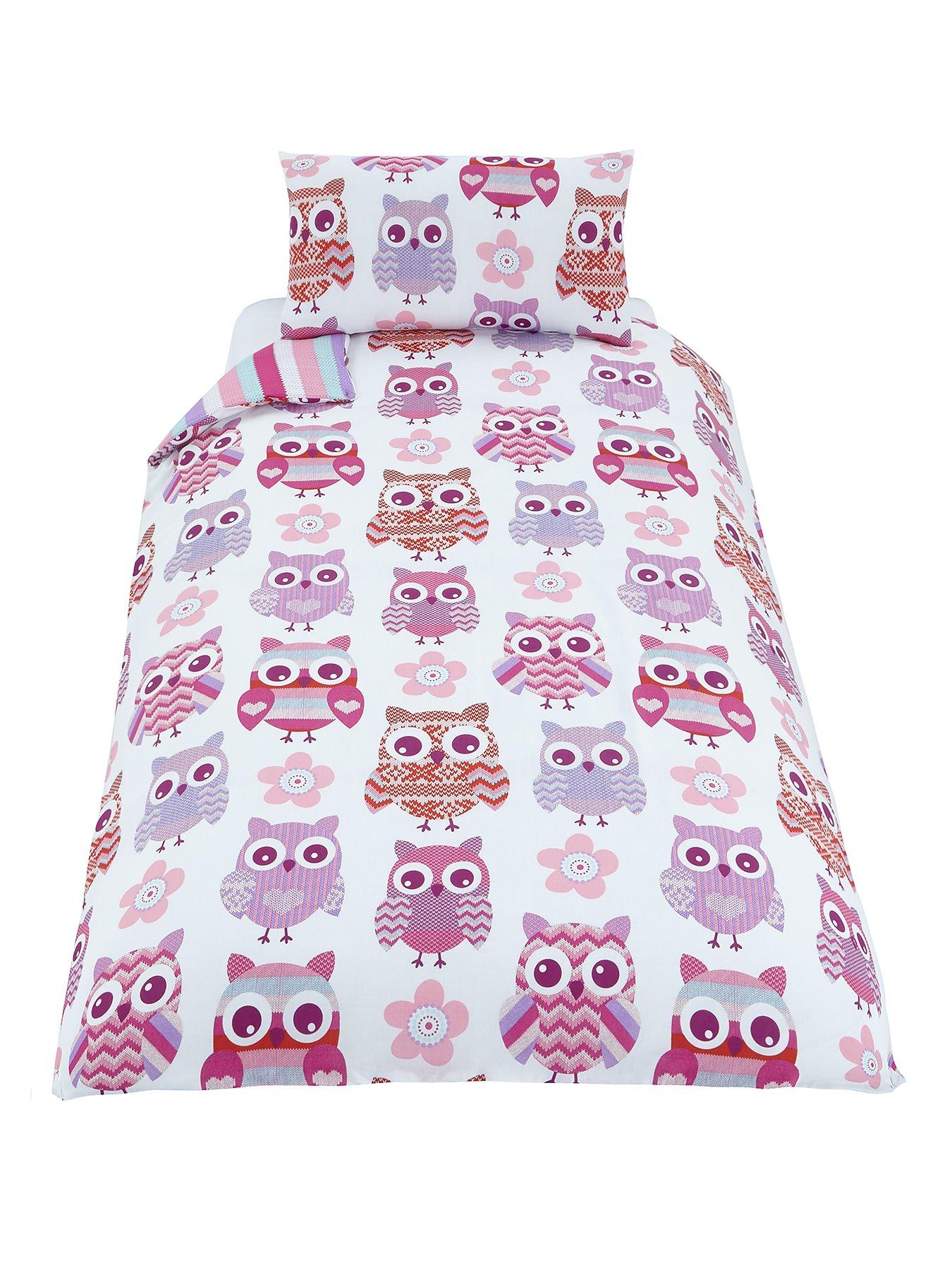 Catherine Lansfield Owl Duvet Cover Set Littlewoods Com