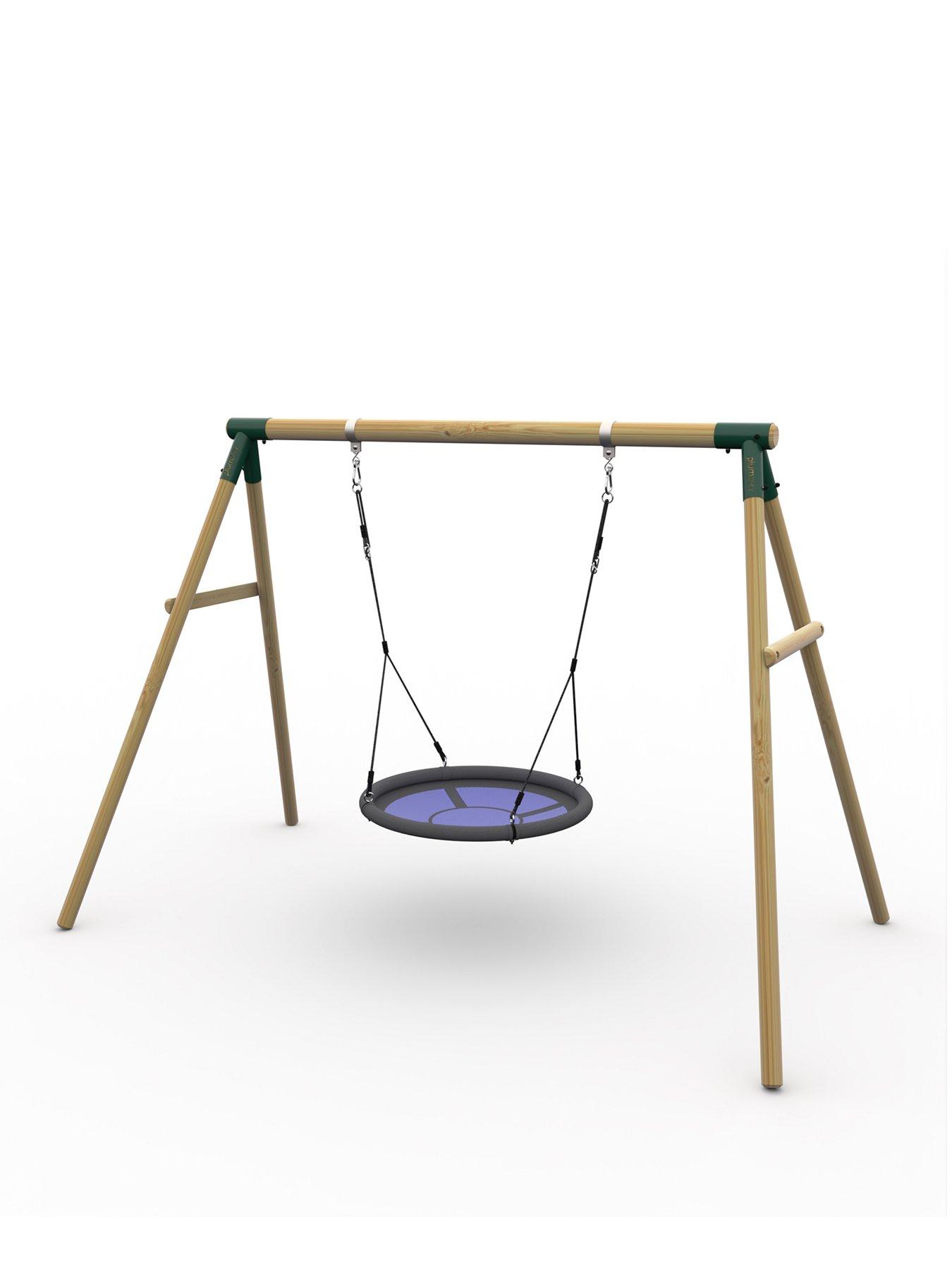undefined Plum® Spider Monkey II Wooden Garden Swing Set