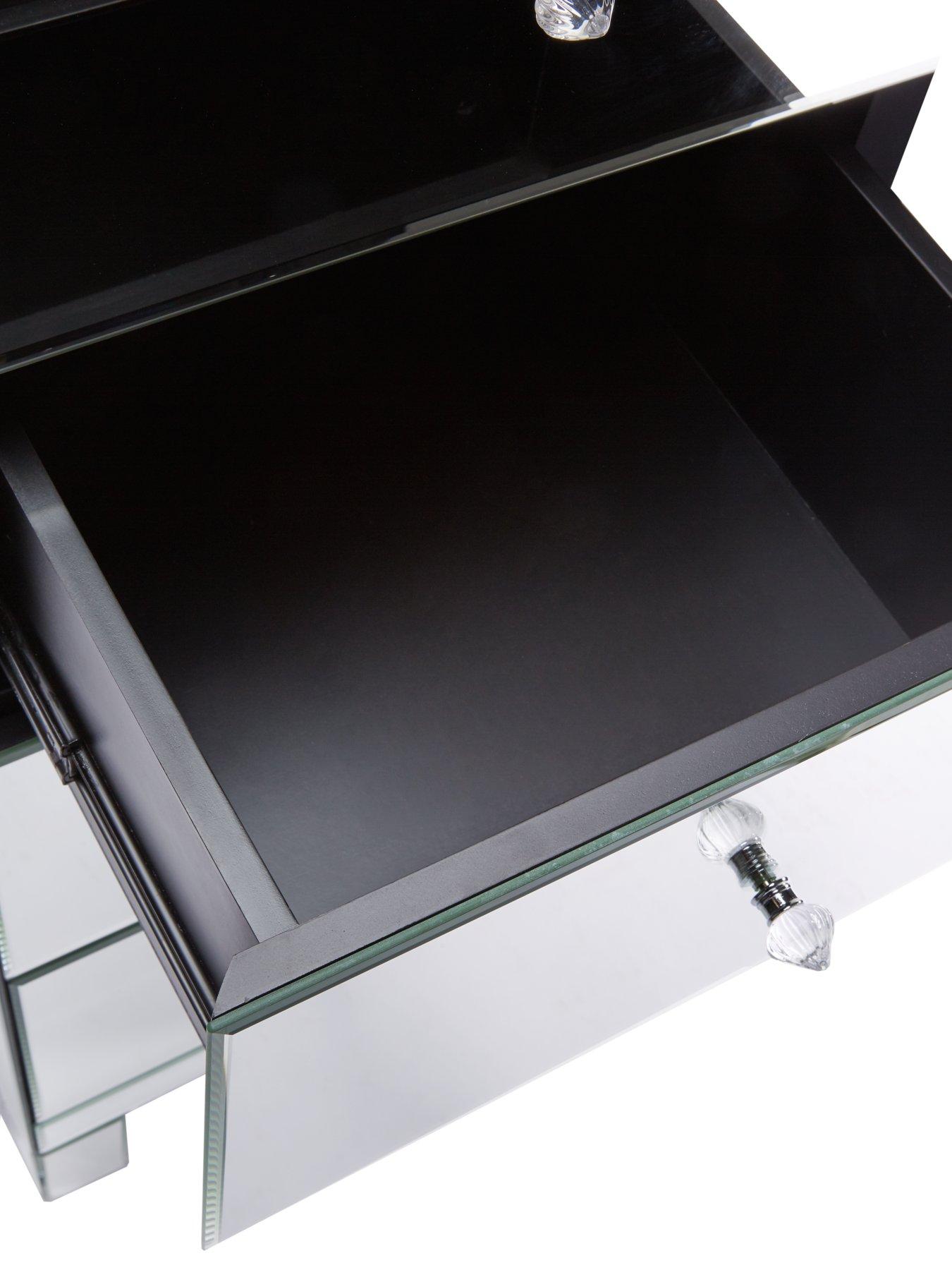 Image 4 of 7 of The Very Collection Parisian Ready Assembled Mirrored Tall 5 Drawer Chest - FSC&reg;&nbsp;Certified