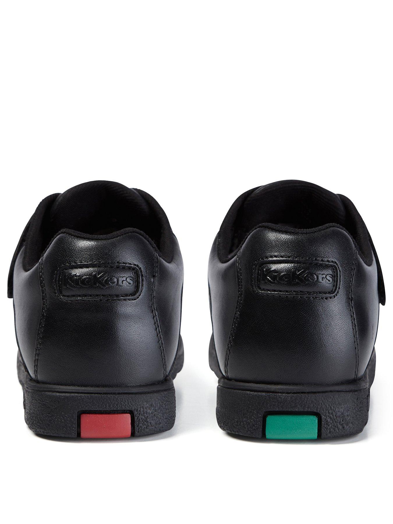 Image 2 of 7 of Kickers Fragma Single Strap Leather Shoe - Black