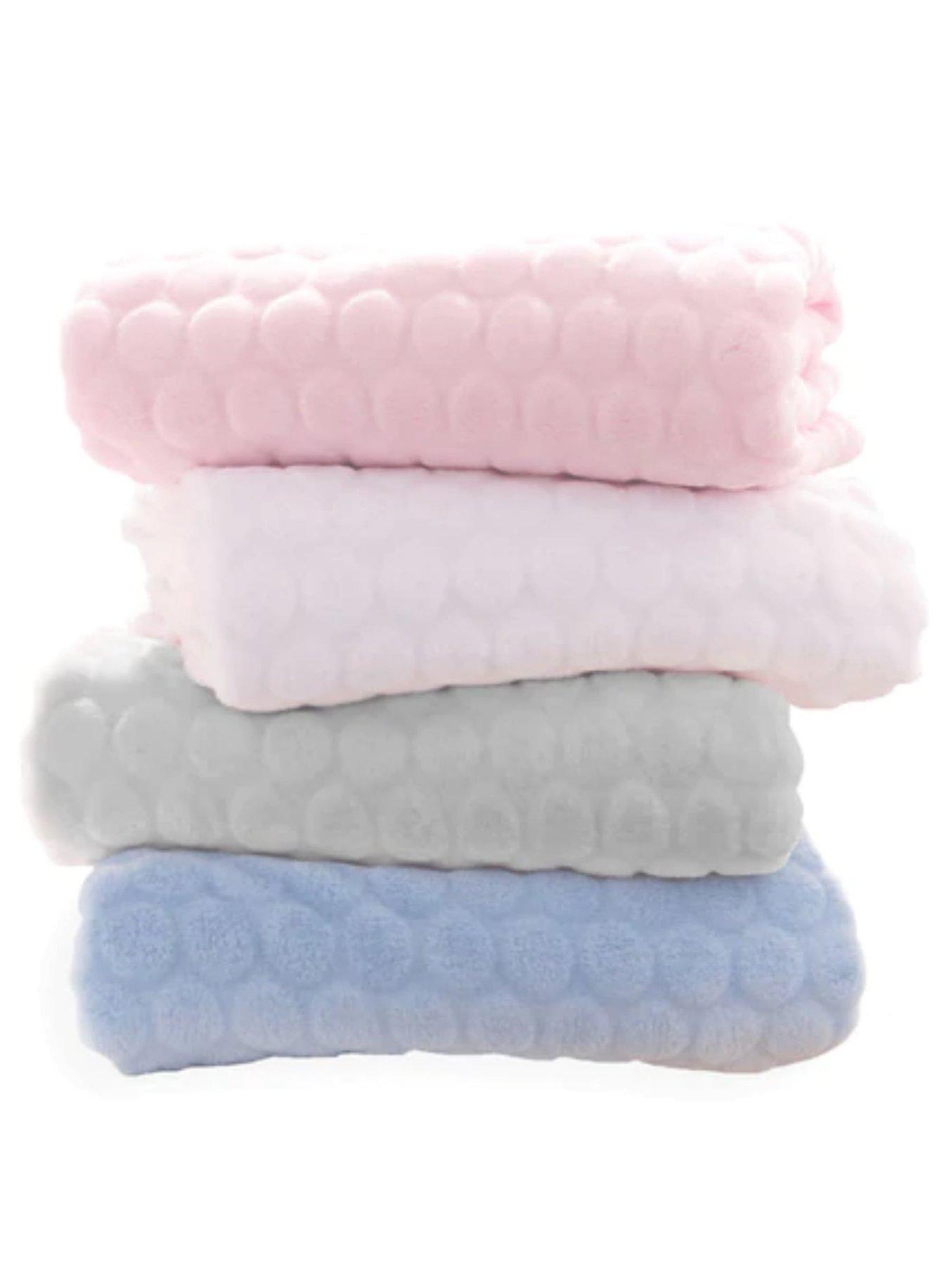 Image 4 of 4 of Clair De Lune Marshmallow Baby Blanket