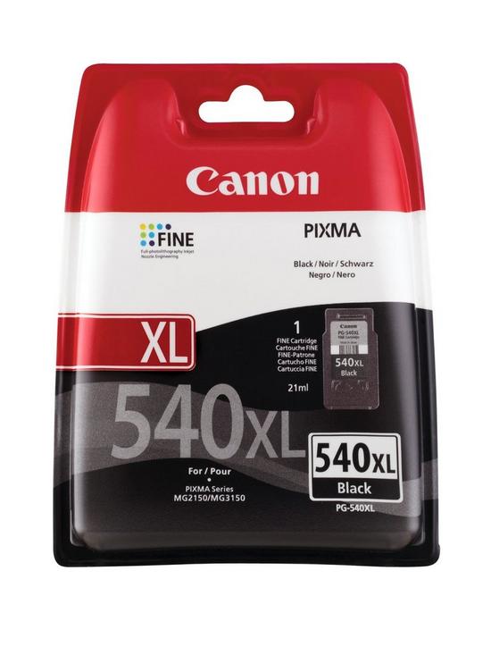 front image of canon-pg-540-xl-black-xl-ink-cartridge
