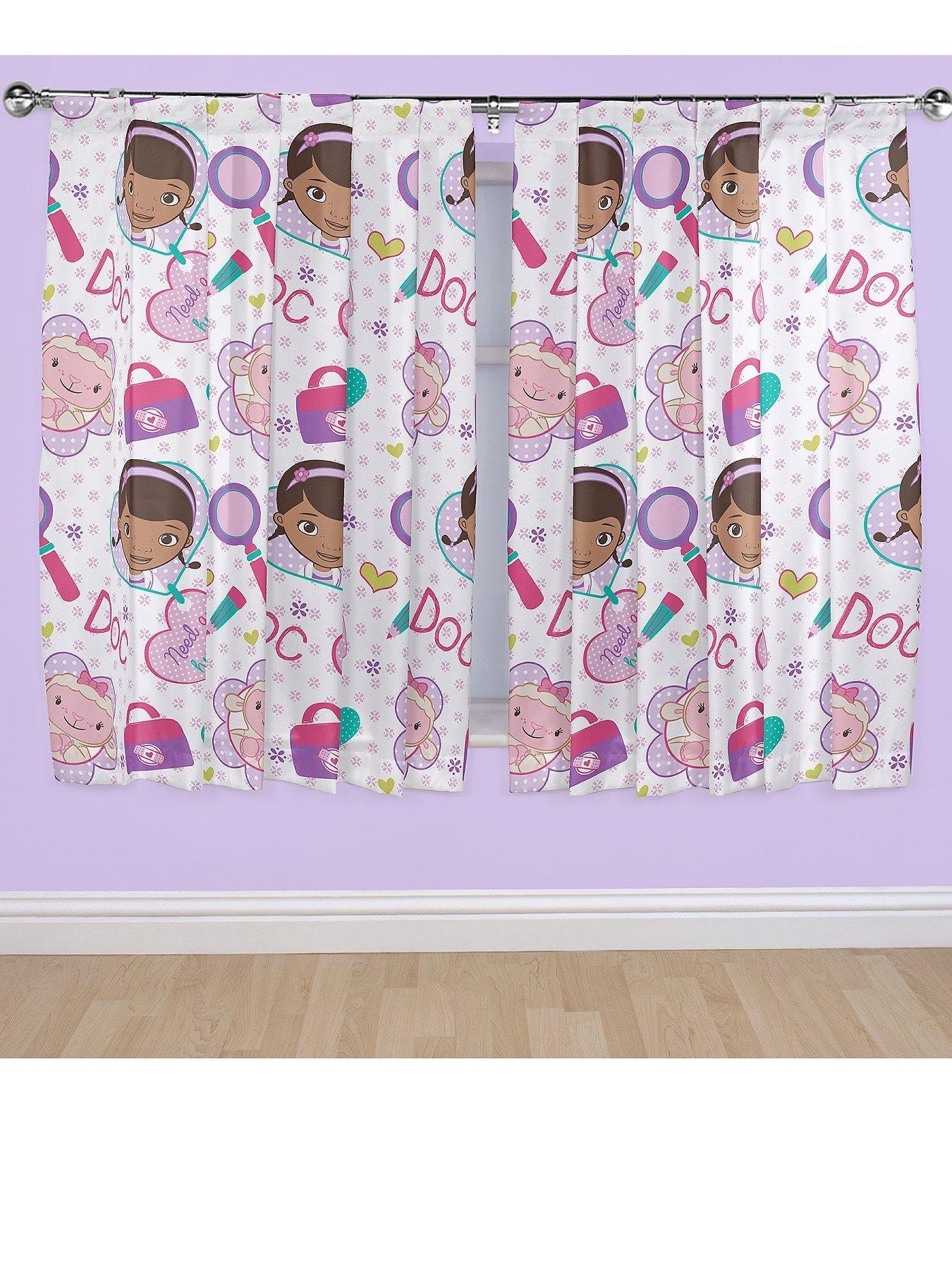 Doc Mcstuffins Hugs Curtains Littlewoods Com