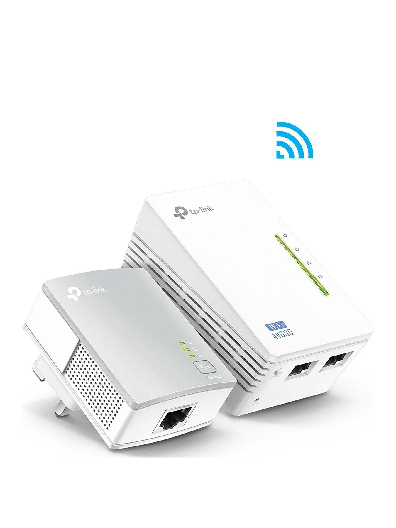 undefined TL-WPA4220KIT AV600 Powerline Kit with Wi-Fi