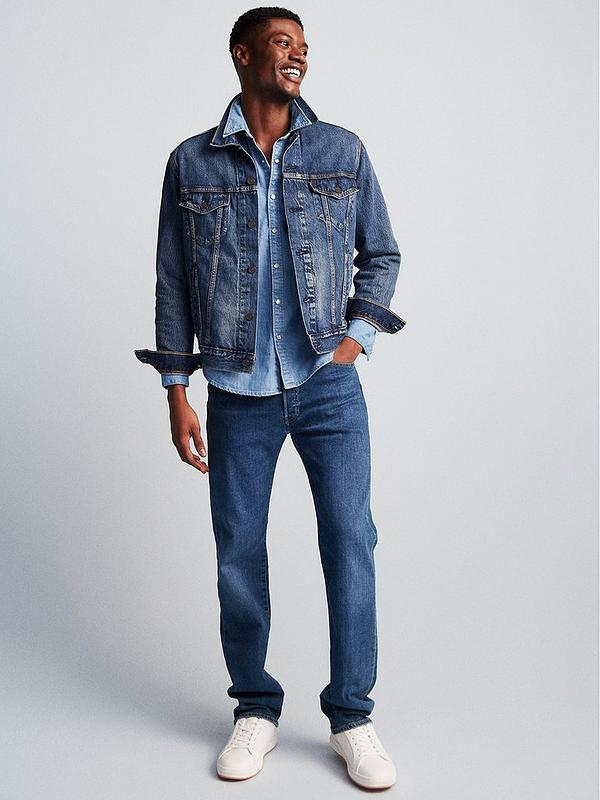 Levi's 501 Original Straight Fit Jeans - Mid Wash | littlewoods.com
