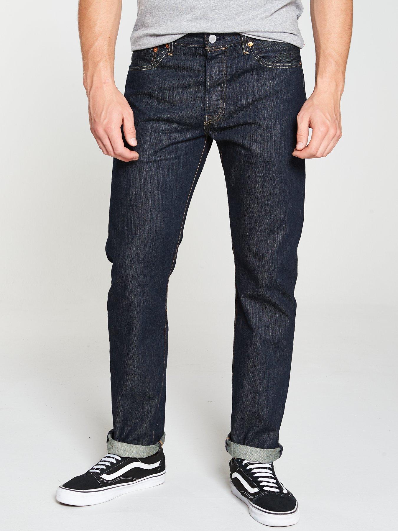 Levi's Men's 505 Regular Fit Jeans Rinsed — Dave's New, 55% OFF