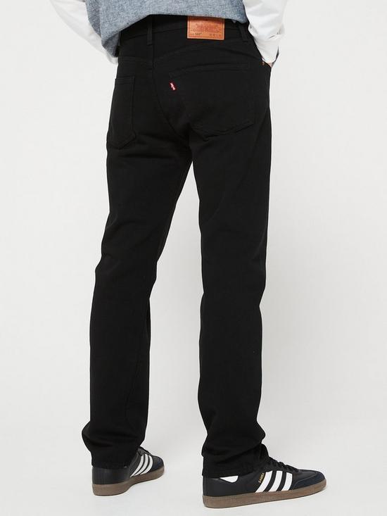 stillFront image of levis-501-original-straight-fit-jeans-black