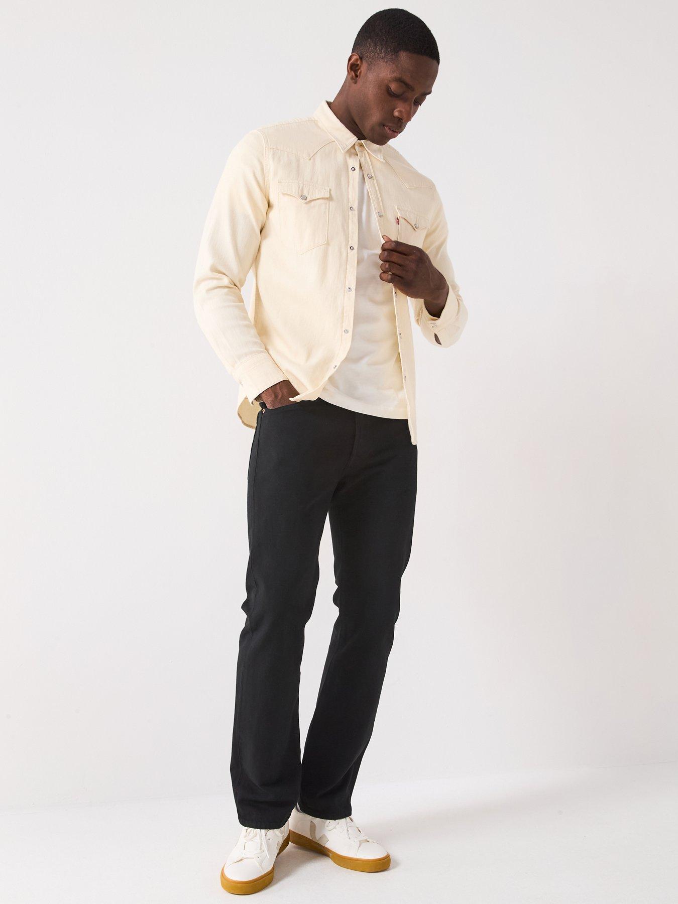 Image 3 of 5 of Levi's 501&reg; Original Straight Fit Jeans - Black 80701 - Black